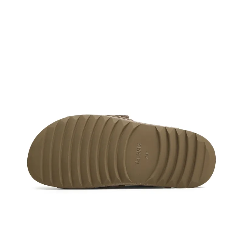 Teenmix Rubber Sole Quiet Slip Resistant Abrasion Resistant Cushioning Slide Slippers Women's-9