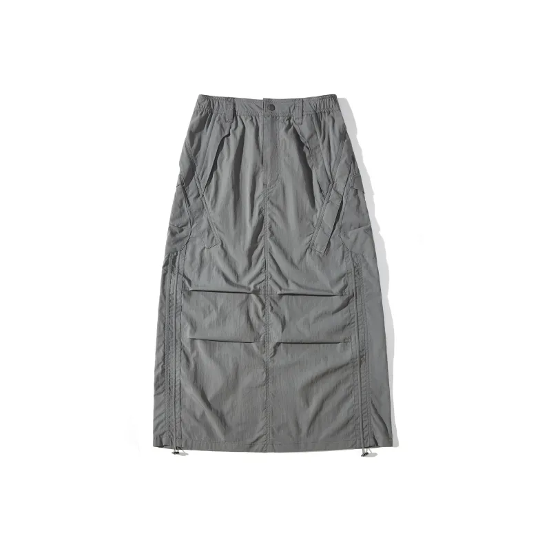 LANQI Casual Long Skirt Women's-0