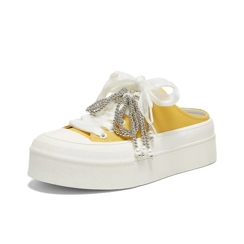BASTO Rubber Sole Quiet Closed Toe Slippers Women's-5