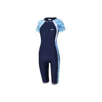 XTEP One piece Swimsuit Women's Light Blue