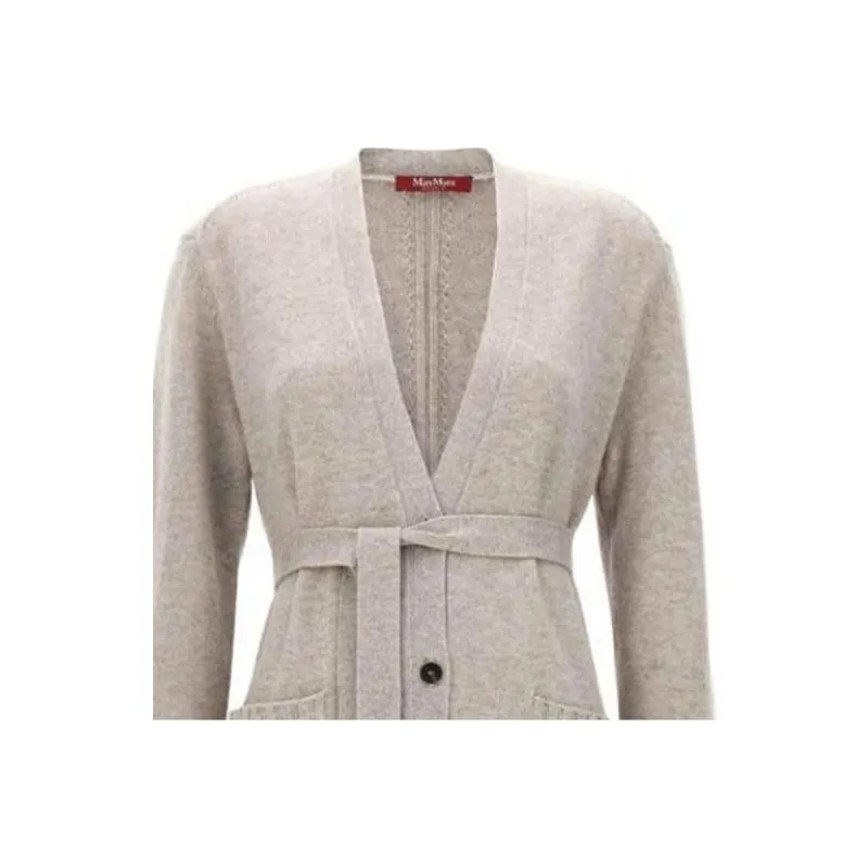 MaxMara Long Sleeved Dress Women's Gray-2