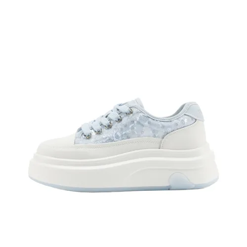 FIVE PLUS Anti Slip Wear Resistant Low Top Skateboard Shoes Women's
