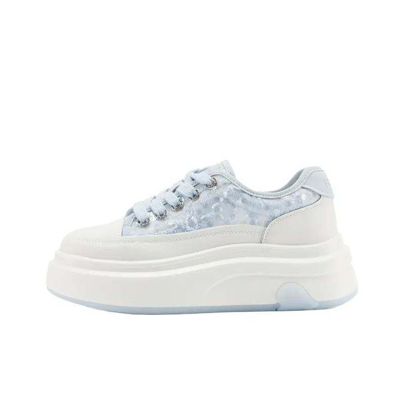 FIVE PLUS Anti Slip Wear Resistant Low Top Skateboard Shoes Women's-0