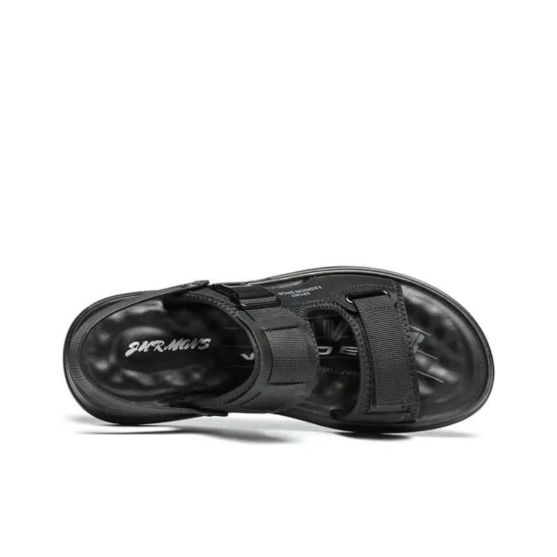FAPAI Beach Sandals Men's Black-2