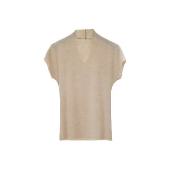 Fa Ao Na Flutter Sleeve T Shirt Women's