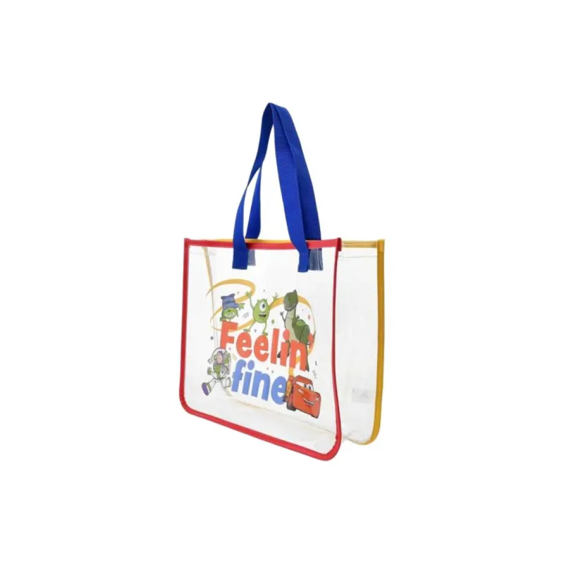 Disney Tokyo Disney, Pixar Letter Figure Print Tote Bag, Shopping Bag, Handbag Kids' Multicolor-1