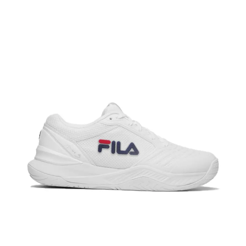 FILA AXILUS 3 Anti Slip Wear Resistant Low Top Casual Shoes Women's White-1
