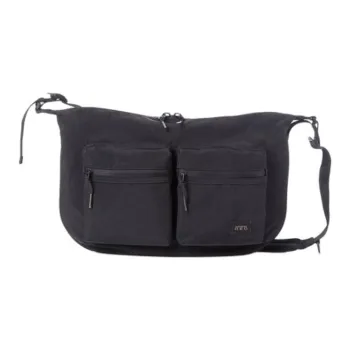 SAMSONITE MARSTON Nylon Hobo Bag, Shoulder Bag, Crossbody Bag Unisex Black
