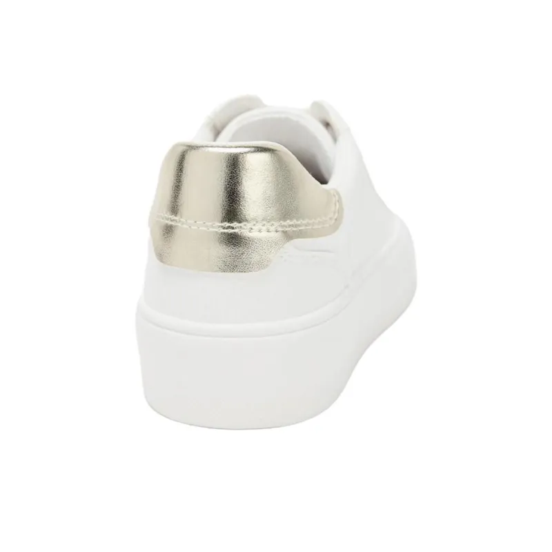 ZARA Low Top Skateboard Shoes Women's White-4