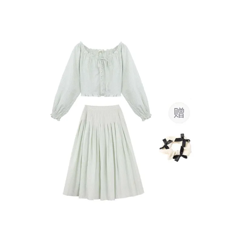 TURN UP Two Piece Skirt Sets Women's-0
