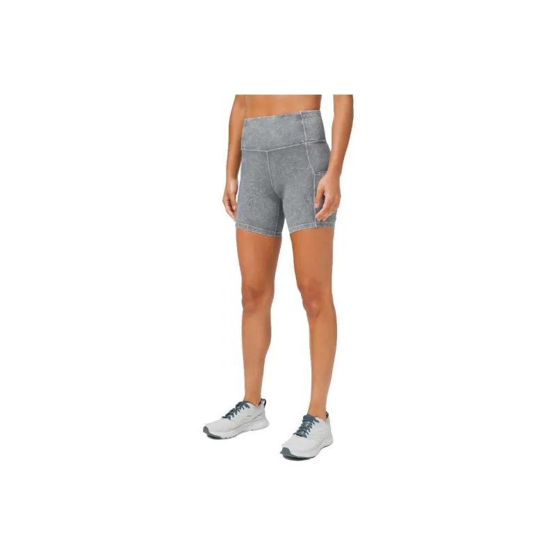 Lululemon Fast And Free Sports Shorts Women's Ice Wash Asphalt Gray-0