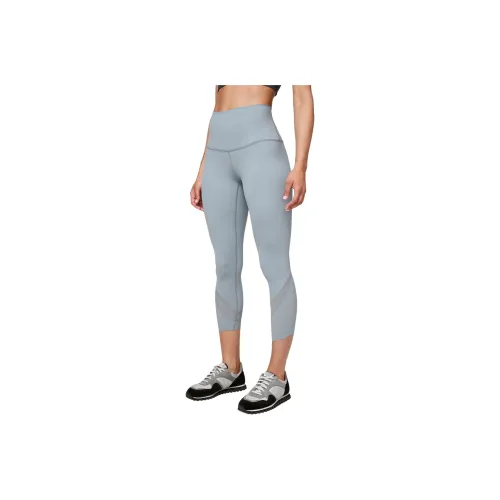 Lululemon Wunder Under Athletic Trousers Women's Denim Blue