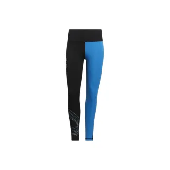 Adidas CAPABLE OF GREATNESS 7/8 LEGGINGS Athletic Trousers Women's Black/Shiny Blue