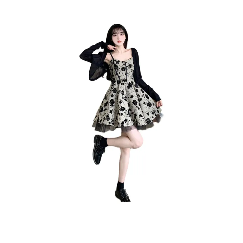 KUNZHUDAXIANG Skirt Set Women's-6