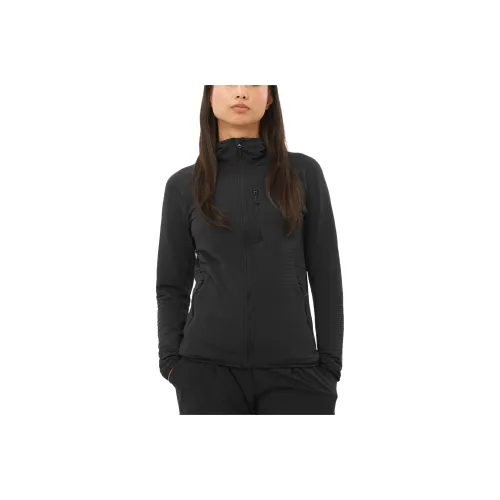 SALOMON ESSENTIAL LIGHTWARM Mountaineering Clothing Women's Black