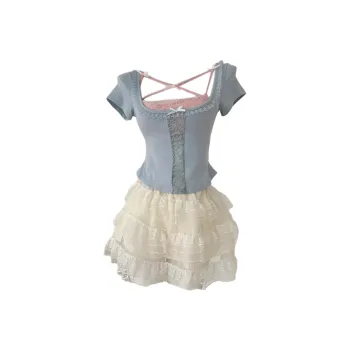 Cosyism Two Piece Skirt Sets Women's