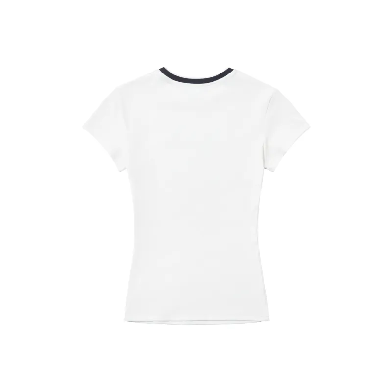DESSUU T Shirts Women's White-1