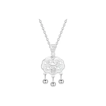 Bear Silversmith High Content Sterling Silver Sterling Silver Necklace Women's