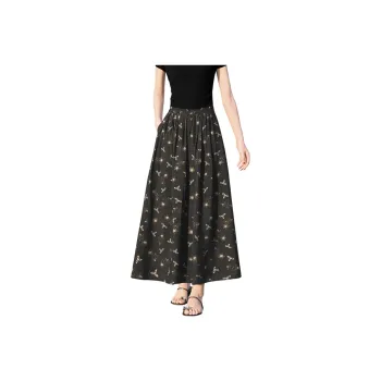 TOUCH Casual Long Skirts Women's Black