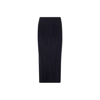 Mugler High waisted Midi Skirt