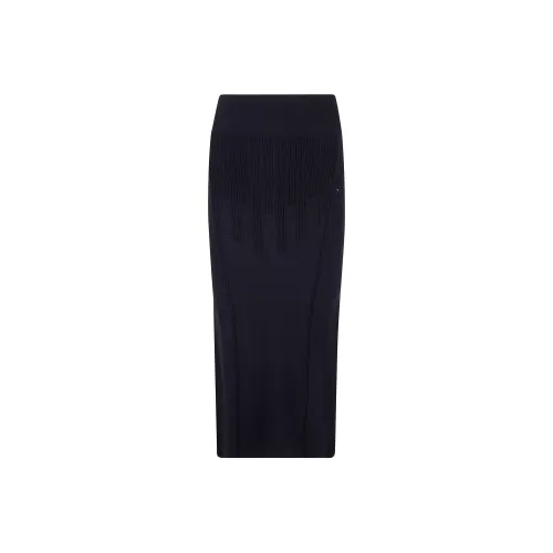 Mugler High waisted Midi Skirt