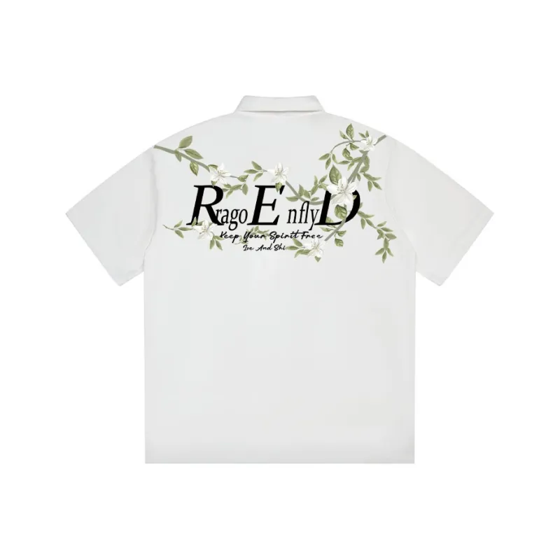 RED DRAGONFLY Polo Shirt Unisex-5