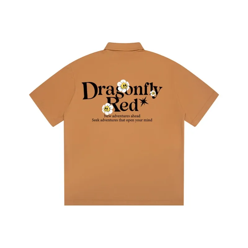 RED DRAGONFLY Polo Shirt Unisex-29