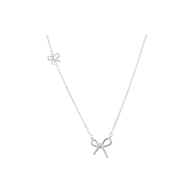 QUIET LOVE Sterling Silver Necklaces Women's-0