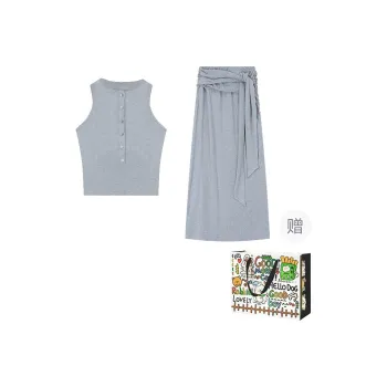 BVODE Two Piece Skirt Sets Women's