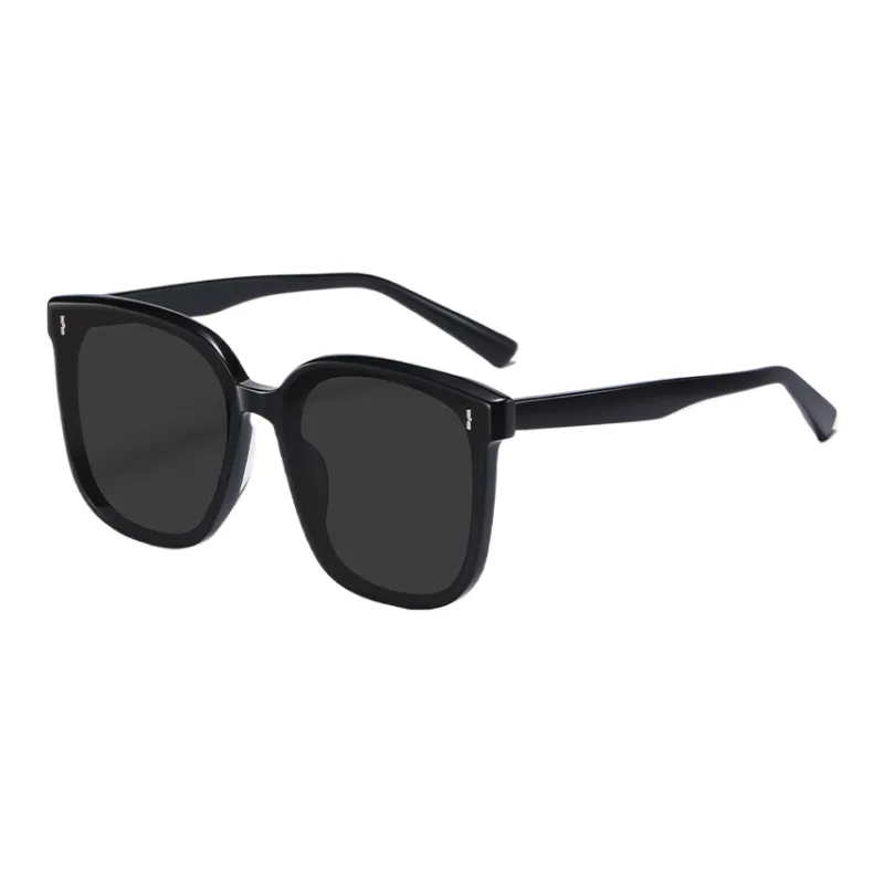 Thunder Pailong Plate Frame Square Sunglasses Unisex-0
