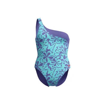 Speedo Endurabrite One piece Swimsuit Women's Blue/Green
