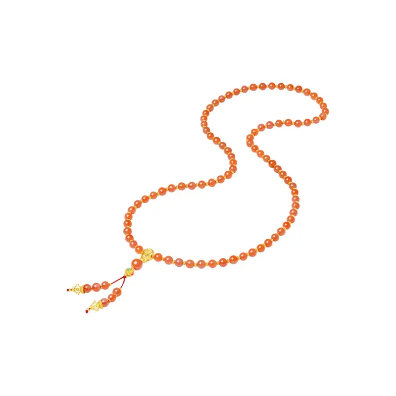 CHOW TAI SENG Agate Necklaces Unisex-1