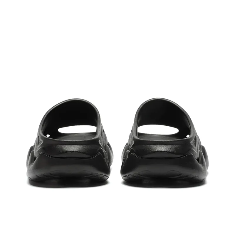 Cool Mamba Series Slip Resistant Massage Cushioning Slide Slippers Unisex Spurs Black-4