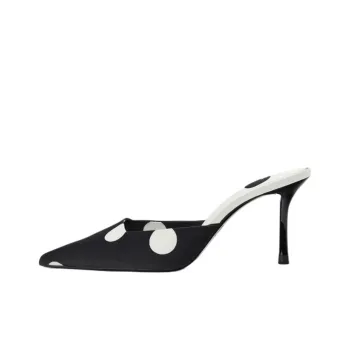ZARA Abrasion Resistant Closed Toe Slippers Women's Black