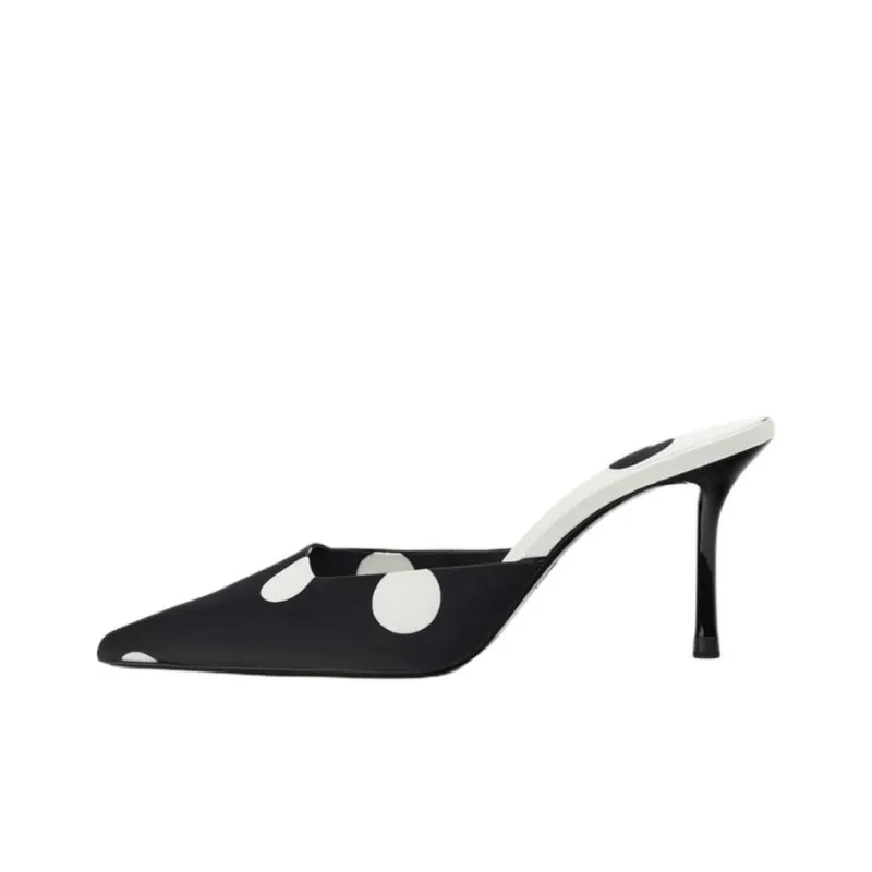 ZARA Abrasion Resistant Closed Toe Slippers Women's Black-0