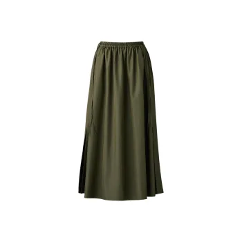 UNIQLO C Collection Casual Long Skirts Women's Olive