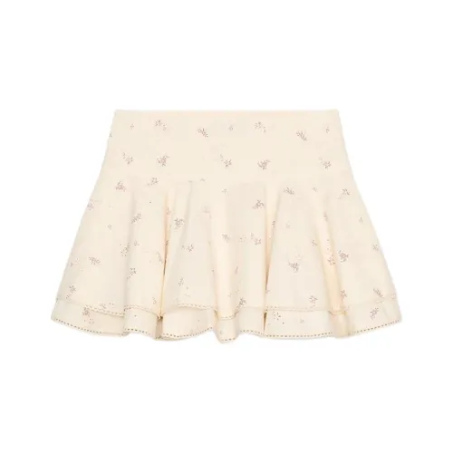 ZARA Casual Short Skirts Women's Vanilla