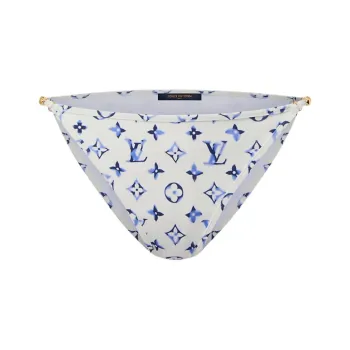 LOUIS VUITTON SS25 Swimming Shorts Women's Gasoline Blue