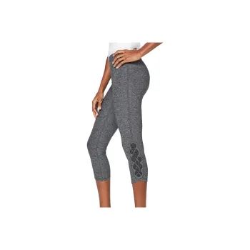 Lululemon Tied To It Athletic Trousers Women's Gray White