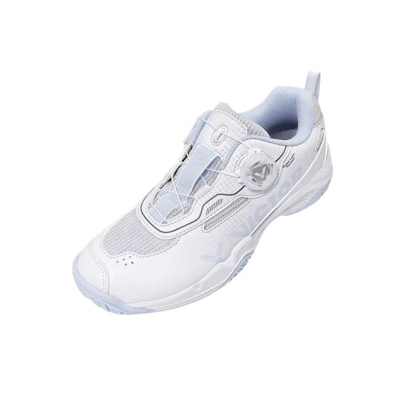 VICTOR Slip Resistant Coverage Low Top Badminton Shoes Unisex White-2