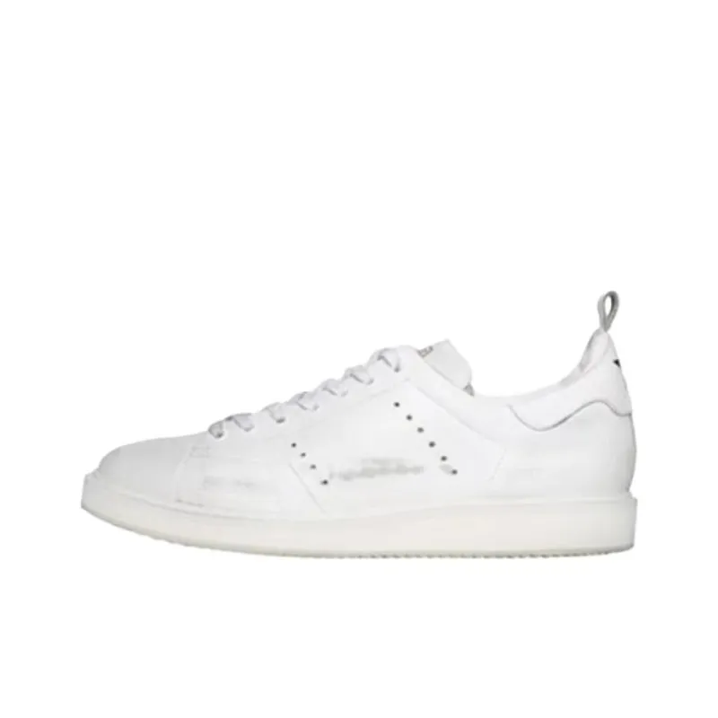 Golden Goose Starter Low Top Skateboard Shoes Men's White-0