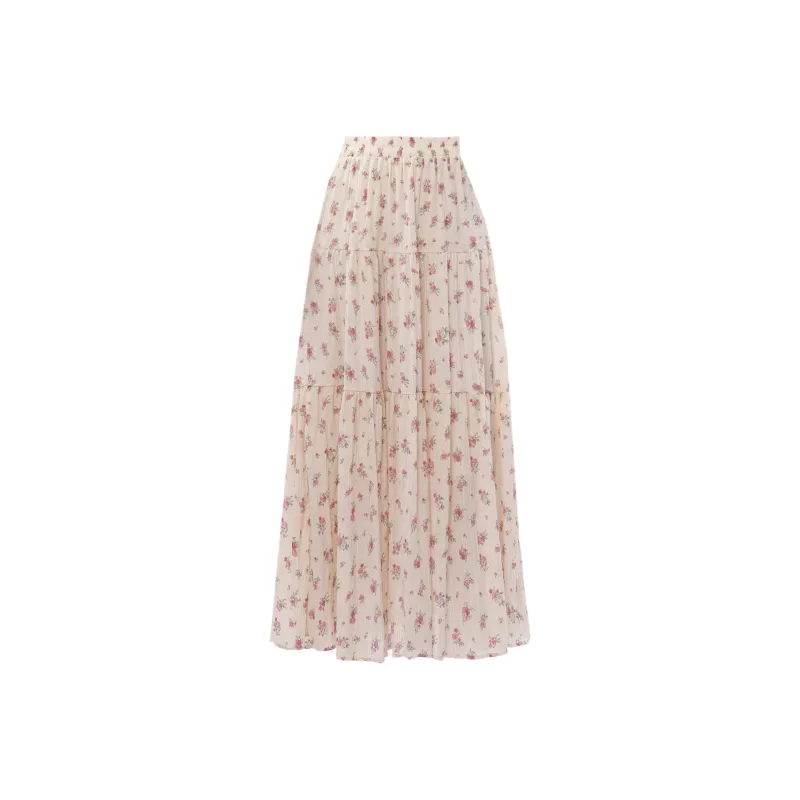 Mu Xiao Xin Casual Long Skirt Women's-0