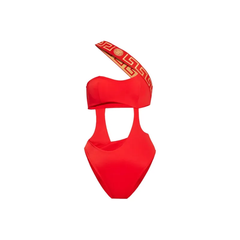 VERSACE One-piece Swimsuit Women's Red-0