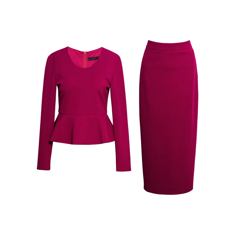 ROEYSHOUSE Skirt Set Women's Ancora Red-0