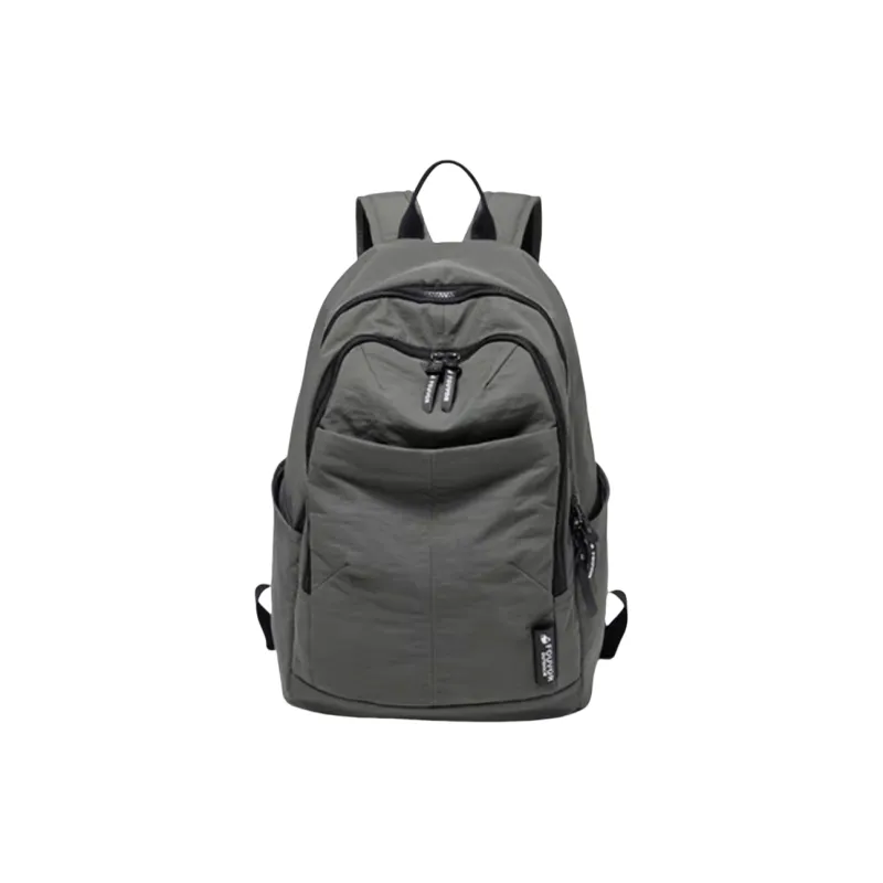FOUVOR Nylon Fabric Backpack Unisex Multicolor-7