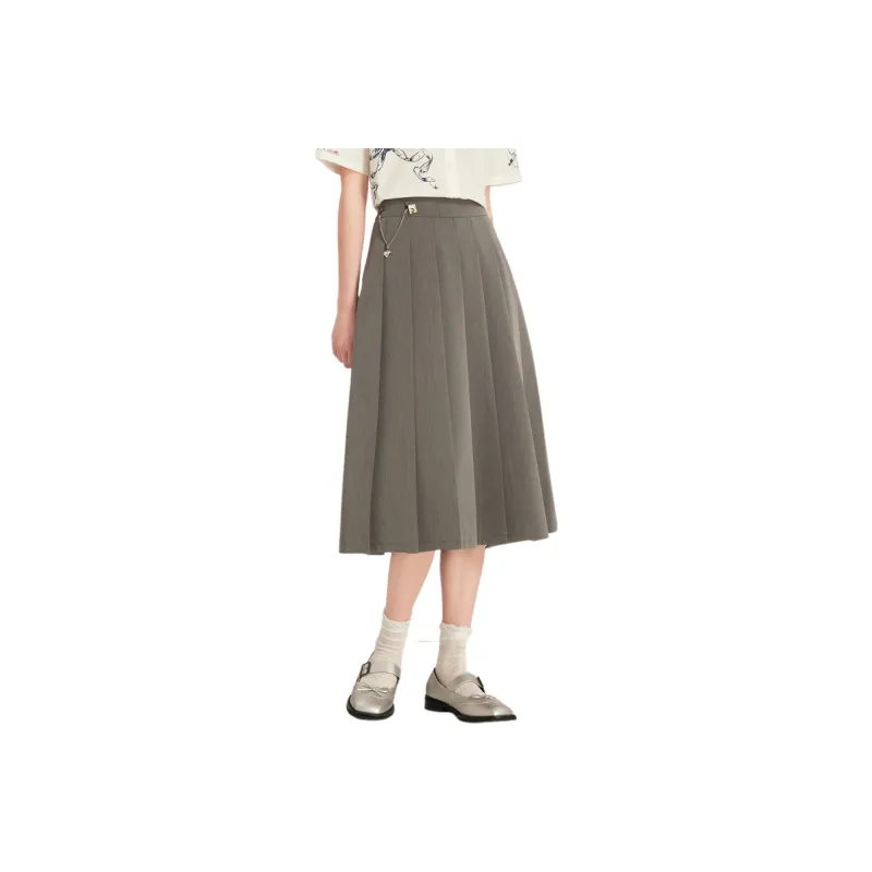 ZIHAN Casual Long Skirts Women's-5
