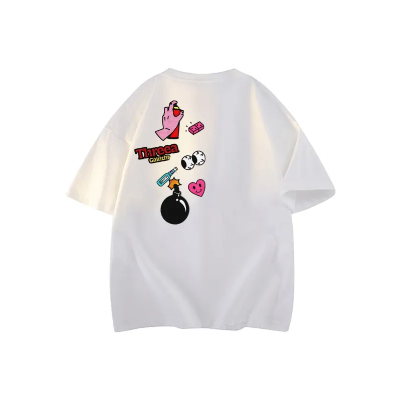 THREEAGAINTHR33 T Shirts Unisex-7
