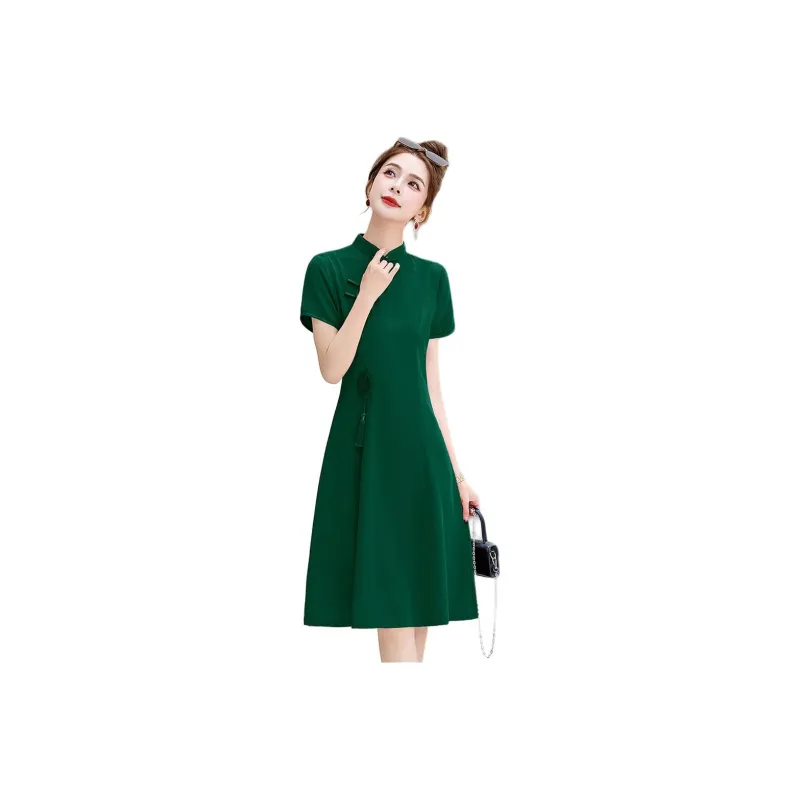 Fele.d Short Sleeved Dress Women's-4