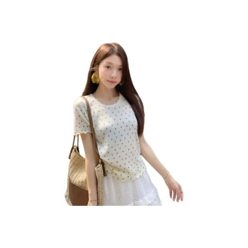 Flowers In Water T Shirt Women's