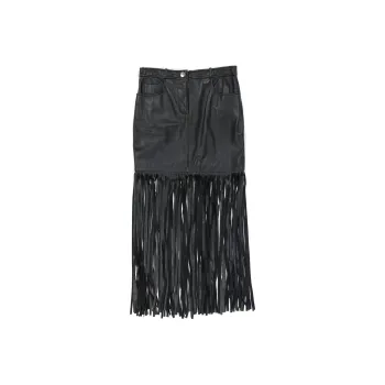 MOSCHINO Casual Long Skirt Women's Black